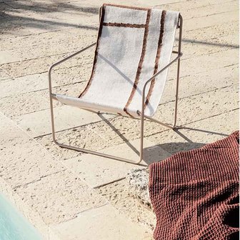 Ferm Living Desert lounge chair Cashmere Shape