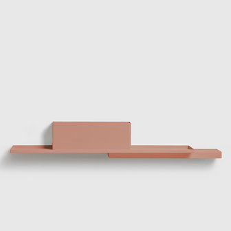 Puik design duplex wall shelf