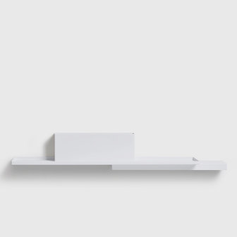 Puik design duplex wall shelf