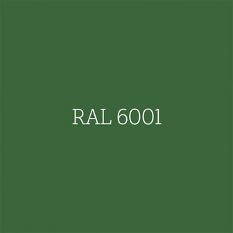 RAL 6001 smaragdgroen