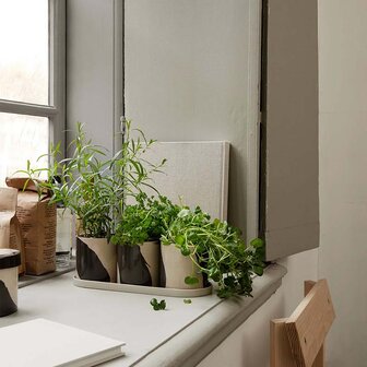 Ferm Living inlay Herb Pots kruidenpotjes