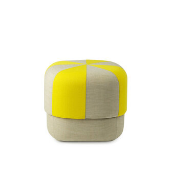 normann copenhagen circus pouf duo small yellow