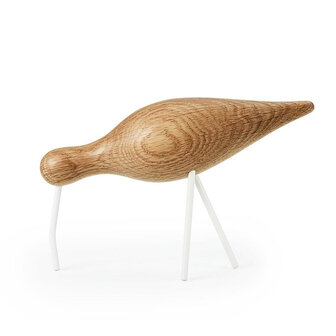 Normann Copenhagen Shorebird Large Eiken met witte poten