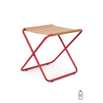 Ferm Living Desert Stool poppy red