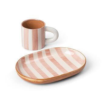 Ferm Living Milu Snack Set Rose