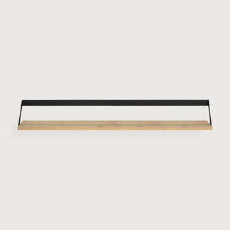 Ethnicraft Ribbon Shelf Black Large 140cm