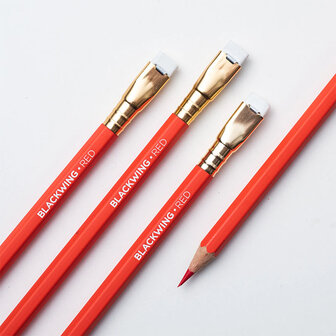 Blackwing Red pencils