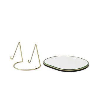 Ferm Living Pond table mirror brass