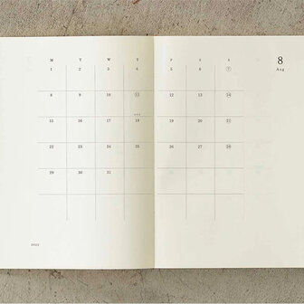 Midori MD Notebook Diary A5 - 2024