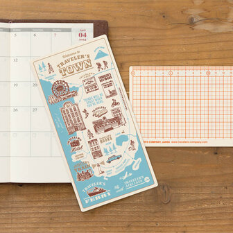 Traveler&#039;s notebook Diary 2024 - Underlay Plastic Sheet
