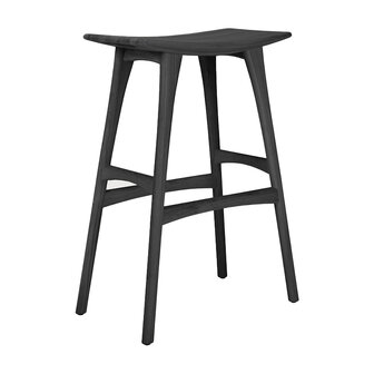 Ethnicraft Osso Barstool black Oak