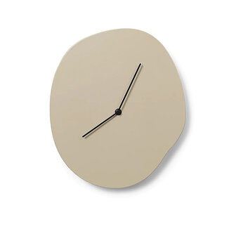 Ferm Living Melt Wall Clock Cashmere