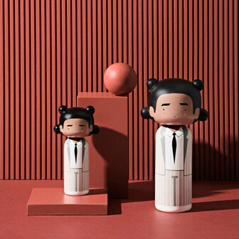 Lucie Kaas Jean Michel Basquiat Three Point Crown - Kokeshi pop