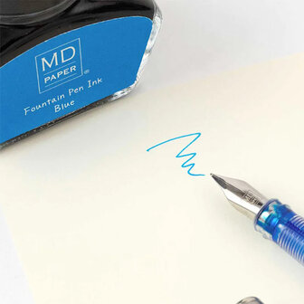 Midori MD Paper vulpen inkt blauw