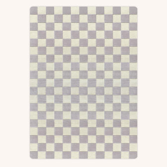 Maison Deux checkerboard 240x170 lilac