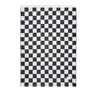 Maison Deux Checkerboard plaid Black White
