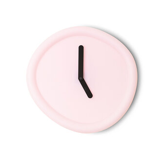 Werkwaardig Round Wall Clock Pink