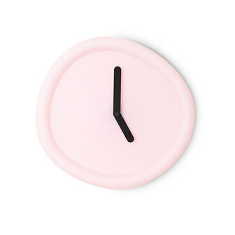 Werkwaardig Round Wall Clock Pink