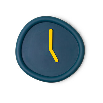 Werkwaardig Round Wall Clock Deep blue