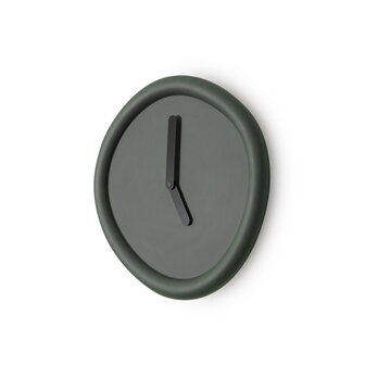 Werkwaardig Round Wall Clock Donkergroen