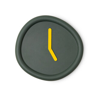 Werkwaardig Round Wall Clock Donkergroen