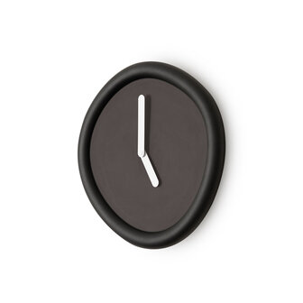 Werkwaardig Round Wall Clock Zwart