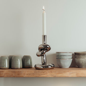 Werkwaardig knotted candleholder