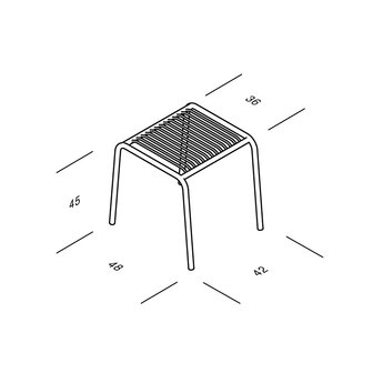 Objekte Unserer Tage (OUT) IVY Outdoor Stool