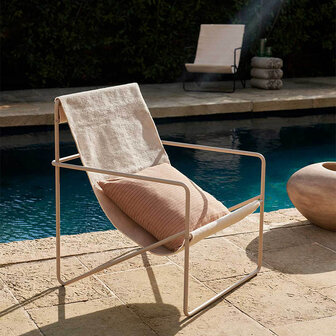 Ferm Living Desert lounge chair Cloud white