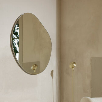 Ferm Living Pond Mirror XL brass- spiegel