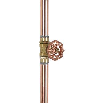 Excel outdoor shower copper