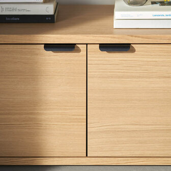 Tiptoe Unit Desk 180 black