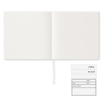 Midori MD paper notebook A5 vierkant cotton blanco