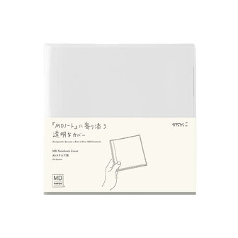 Midori MD Notebook Clear Cover A5 Square