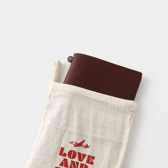 Traveler&#039;s Notebook - Love and Trip Edition Passport Size