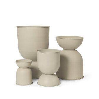 Ferm Living Hourglass Pot Medium Cashmere