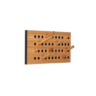 We Do Wood Scoreboard Kapstok Small Horizontaal
