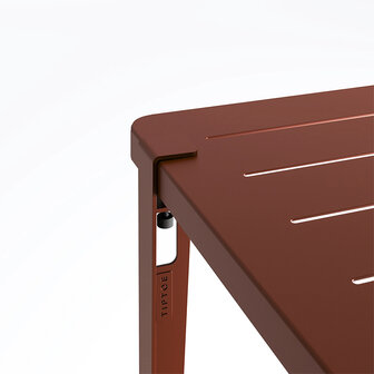 TIPTOE Outdoor Midi Tafel 190 red brick