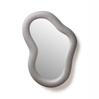 ecoBirdy Marine Mirror Stone Grey Spiegel