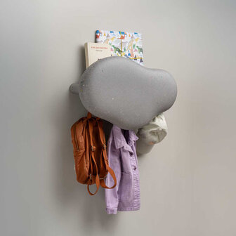 ecoBirdy Marine Coat Rack Stone Grey