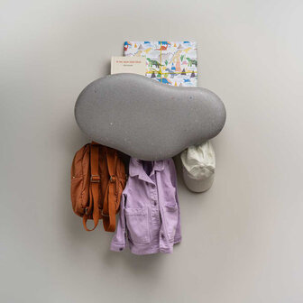 ecoBirdy Marine Coat Rack Stone Grey