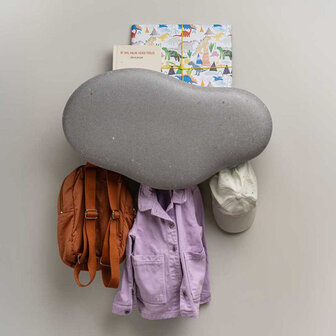 ecoBirdy Marine Coat Rack Stone Grey