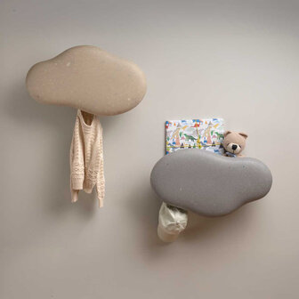 ecoBirdy Marine Coat Rack Stone Grey