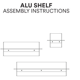 Normann Copenhagen Alu shelf