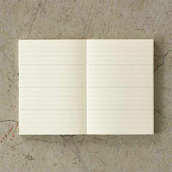 Midori MD Notebook Diary 2026 A6 (Monthly block + memo)