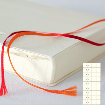 Midori MD Notebook Diary 2026 A6 (Monthly block + 1 day 1 page)