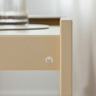 Metallbude Desk Donna Bureau Cashew