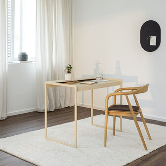Metallbude Desk Donna Bureau Cashew