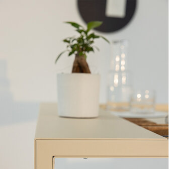 Metallbude Desk Donna Bureau Cashew