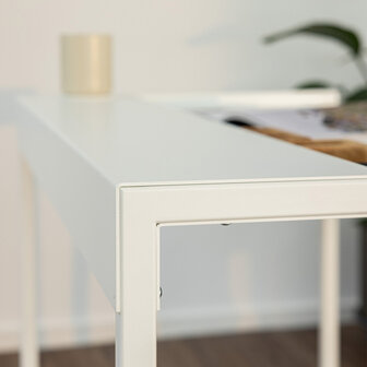 Metallbude Desk Donna Bureau Wit